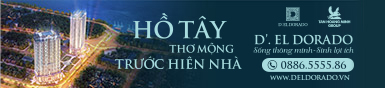 Hồ tây thơ mộng trước hiên nhà