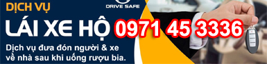 Dịch vụ lái xe hộ : RIO CAR DRIVER