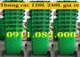 Thùng rác 120 lít giá rẻ tại khu công nghiệp bình minh- lh 0911.082.000