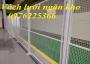 Vách lưới thép ngăn kho