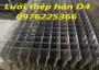 Lưới thép hàn D4