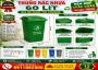 Nhà cung cấp thùng rác 120L 240L 660L giá rẻ nhất- thùng rác siêu bền- lh 0911082000
