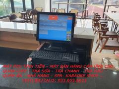 Trọn bộ máy tính tiền cho quán cafe, trà sữa tại Đồng Nai