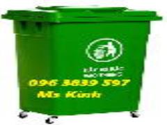 Thùng rác nhựa 90 lít, thùng rác nhựa nắp kín, thùng rác công cộng - 096 3839 597 Ms Kính