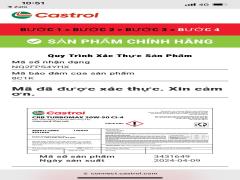Dầu nhớt Castrol CRB TURBOMAX 20W50 CI-4 209L chính hãng, Giá tốt nhất tại quận 12, TPHCM.