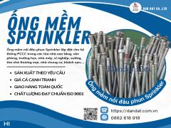 Ống Mềm Sprinkler, Khớp nối mềm PCCC – Giải Pháp Linh Hoạt Cho Hệ Thống Phòng Cháy Chữa Cháy