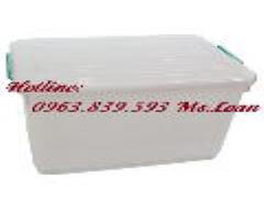 Thùng nhựa bít 90L 120L 140L đựng thành phẩm, linh kiện / Gọi 0963 839 593