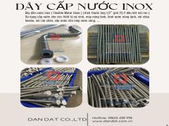 Dây cấp nước inox, ống mềm dẫn nước nóng lạnh, ống nối mềm inox