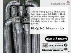 Khớp Nối Nhanh Inox - Khớp Nối Nhanh Inox Kiểu D - Khớp Nối Nhanh Đầu Cái Ren Trong - Kiểu D