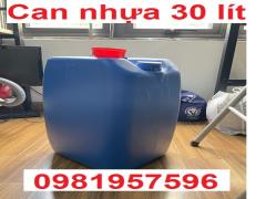 Can Nhựa 30 Lít, can nhựa, can nhựa đựng hóa chất, can nhua