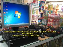 Trọn bộ máy tính tiền cho cửa hàng, siêu thị mini ở Cần Thơ