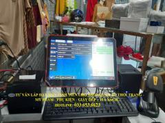 Trọn bộ máy tính tiền cho shop, cửa hàng quần áo thời trang