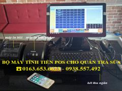 Máy tính tiền trọn bộ cho quán trà sữa tại Đồng Nai