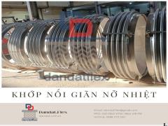 Ống chôn bê tông, Ống mềm chịu nhiệt, Khớp giãn nở inox mặt bích