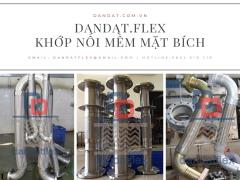 Khớp nối mềm inox mặt bích, Khớp nối giảm chấn, Khớp chống rung