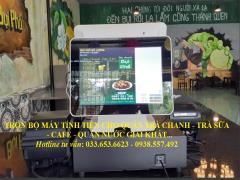 Trọn bộ máy tính tiền cho quán Trà Chanh tại TpHCM