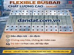 Dây đồng bện mạ thiếc dùng làm tiếp địa máng cáp tủ bảng điện (thanh nối mềm)