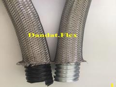 Ống ruột gà lõi thép - conduit steel flexible, ống thép mềm luồn dây điện bọc PVC