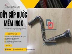 Dây cấp nước inox, Dây dẫn nước bình nóng lạnh inox phi 21 sẵn hàng