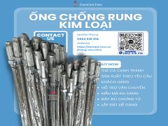 Ống Mềm Chịu Áp Lực, Ống chống rung kim loại, Ống nối mềm kim loại – Giải Pháp An Toàn Cho Hệ Thống Đường Ống Công Nghiệp