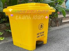 Thùng rác nhựa 60 lít đạp chân, thùng phân loại rác thải tại nguồn. Lh 0963.839.593 Ms.Loan