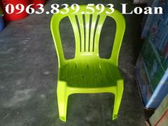 Ghế nhựa có dựa, ghế dựa giá sỉ rẻ/ 0963.839.593 Ms.Loan