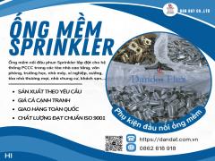 Ống Mềm Sprinkler, Khớp nối mềm PCCC – Giải Pháp Linh Hoạt Cho Hệ Thống Phòng Cháy Chữa Cháy