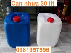 Can Nhựa 30 Lít, can nhựa, can nhựa đựng hóa chất, can nhua