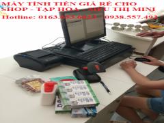 Bộ máy tính tiền giá rẻ cho tạp hóa tự chọn tại Ninh Thuận