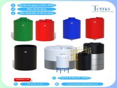 Bồn nhựa TEMA, Bồn nhựa Pakco, Bồn nhựa Thái Lan có thể chứa từ 50L - 50000L