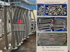 Khớp nối mềm inox, khớp chống rung mặt bích, ống mềm inox 316, ống nối mềm chịu nhiệt