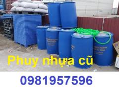 Thùng phi nhựa 200 lít, phi nhựa 200l, thùng phi 200 lít, phuy nhựa 200l