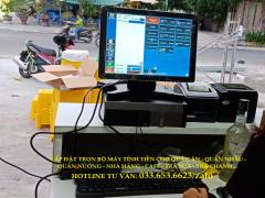 Bán máy tính tiền cảm ứng cho quán cafe tại Vĩnh Long