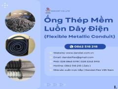 Đầu nối ống ruột gà lõi thép D25, ống thép luồn dây điện bọc nhựa PVC