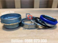 Đầu nối ống ruột gà lõi thép, Ống ruột gà luồn dây điện chống cháy, Đầu nối ống ruột gà với ống thép