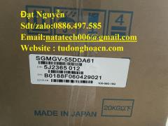 SGMGV-55DDA61 bộ động cơ 5.5 kw chính hãng Yaskawa mới - Bảo hành 1 năm