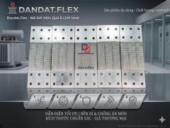 Dây đồng bện mạ thiếc dùng làm tiếp địa máng cáp tủ bảng điện (thanh nối mềm)