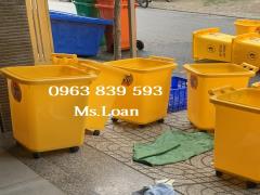 Thùng rác 60L màu xanh lá giảm giá chỉ 180k / lh 0963 839 593 Ms.Loan