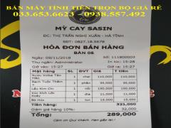 Máy Pos tính tiền trọn bộ giá rẻ cho quán Mỳ Cay tại TpHCM