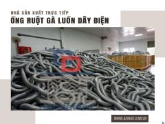 Ống ruột gà lõi thép bọc nhựa PVC, ống thép mềm mạ kẽm