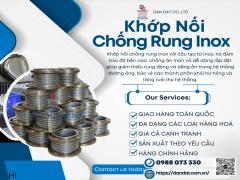 Khớp Nối Co Giãn Chịu Áp Cao | Khớp co giãn cho nồi hơi công nghiệp | Khớp co giãn bằng vải – Cho Hệ Thống Ống Mềm Thủy Lực